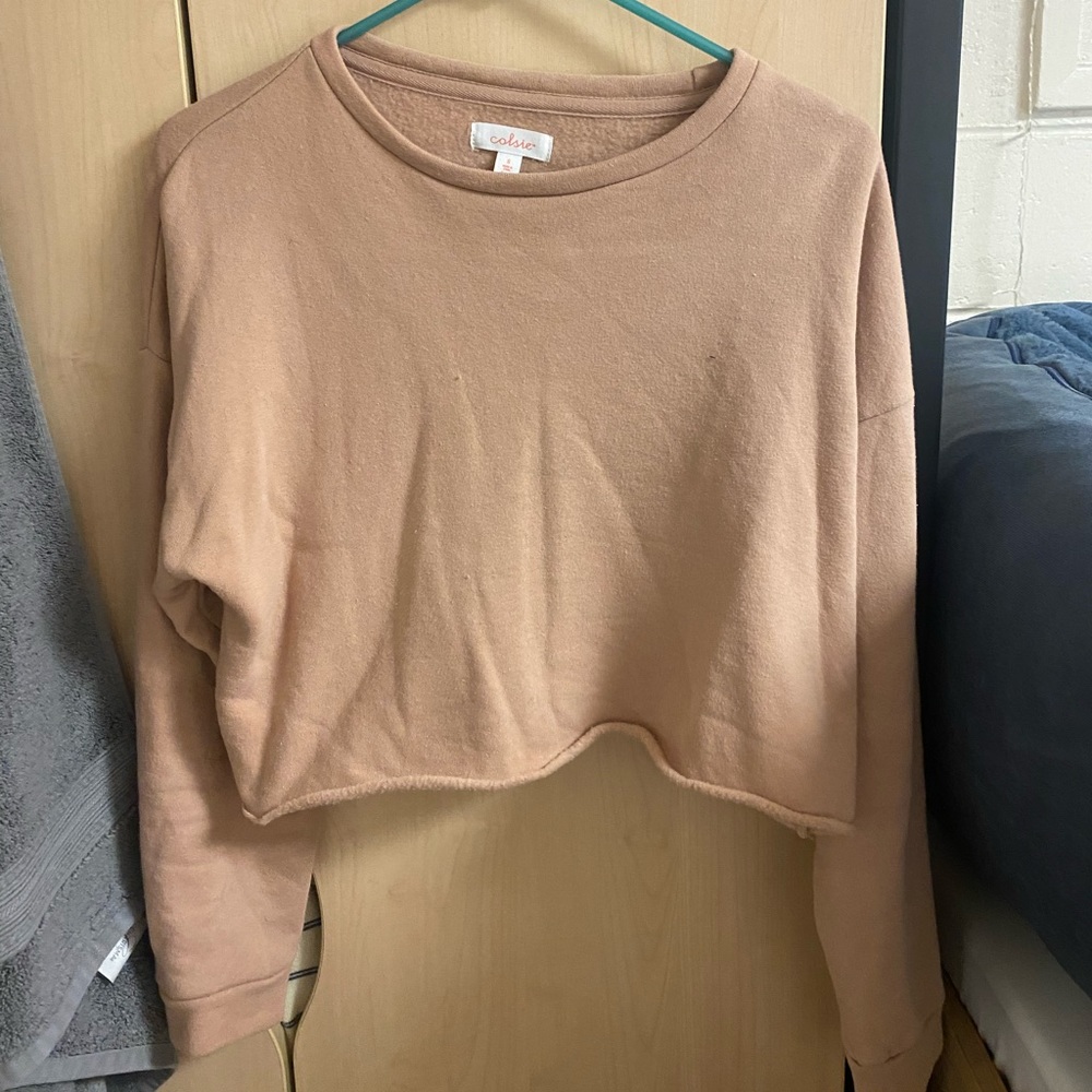 Cropped sweater